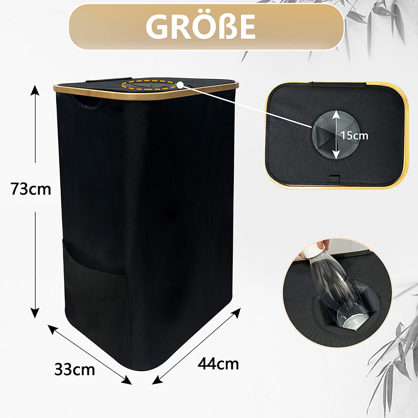WAOHO Flaschenkorb Organizer,Pfandflaschen Sammelbehälter,pfandflaschen Müllsackständer 100L